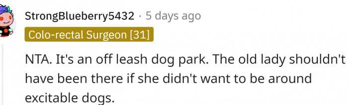 If you don't want to be around dogs, do not go to dog parks...