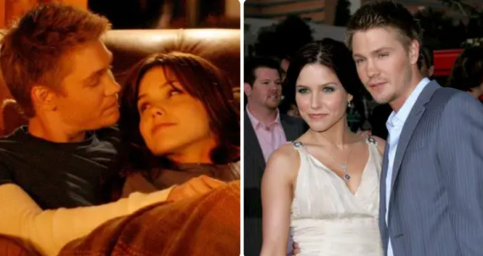 8. Chad Michael Murray and Sophia Bush in One Tree Hill: