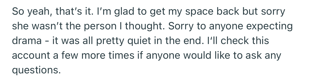 The relationship is over