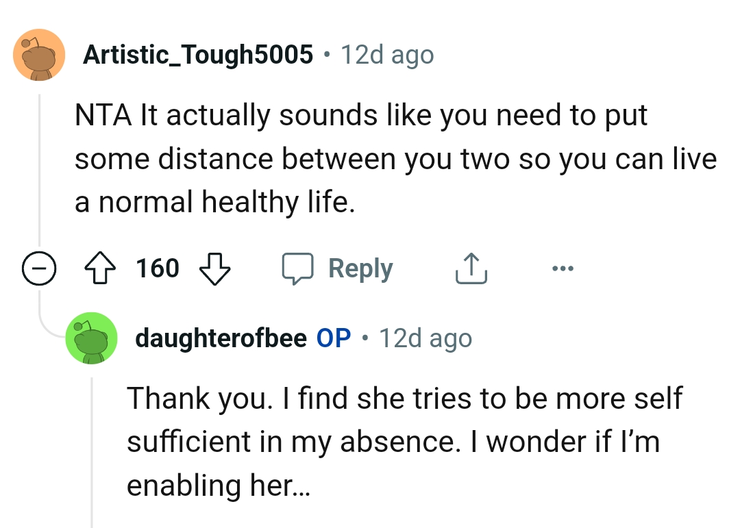 Putting some distance between them