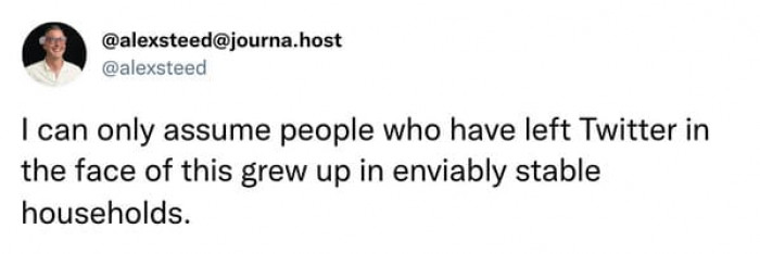 8. Ah, the stability.