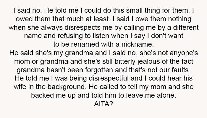 He Told Me I Was Being Disrespectful