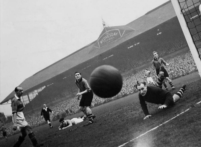 "Manchester United vs. Wolverhampton Wanderers, 26th March 1949"