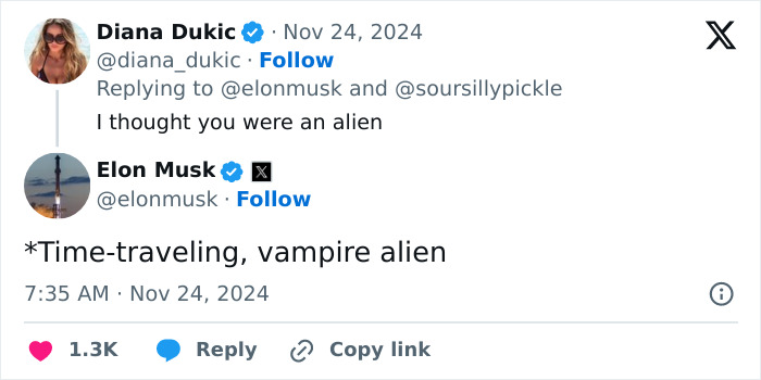 A modern-day Dracula? Elon Musk declares himself a time-traveling vampire alien