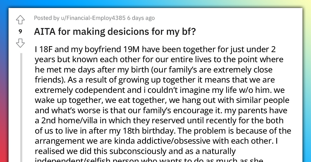 A Teen’s Family Gets Upset With Her After Saying She Wants To Have Space From Her BF To Achieve Her Goals