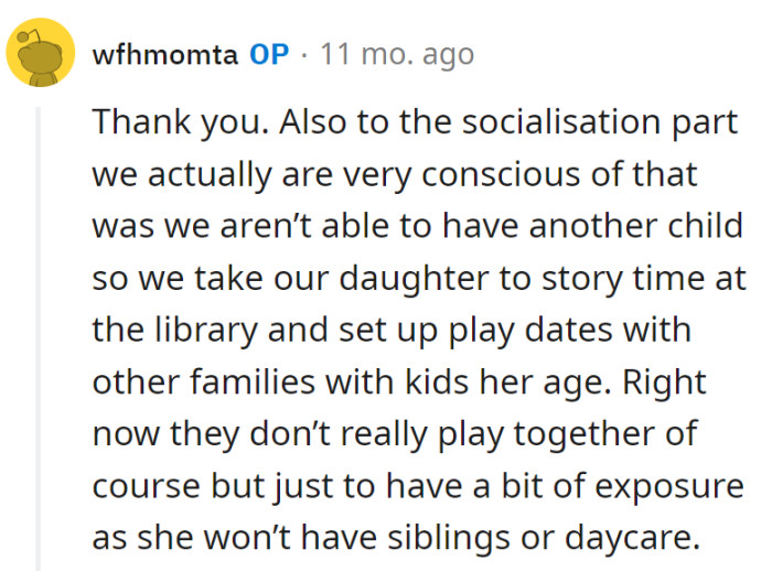 She's got the A-list access, no siblings or daycare needed.