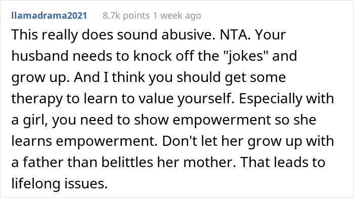 They were on the pregnant woman's side.