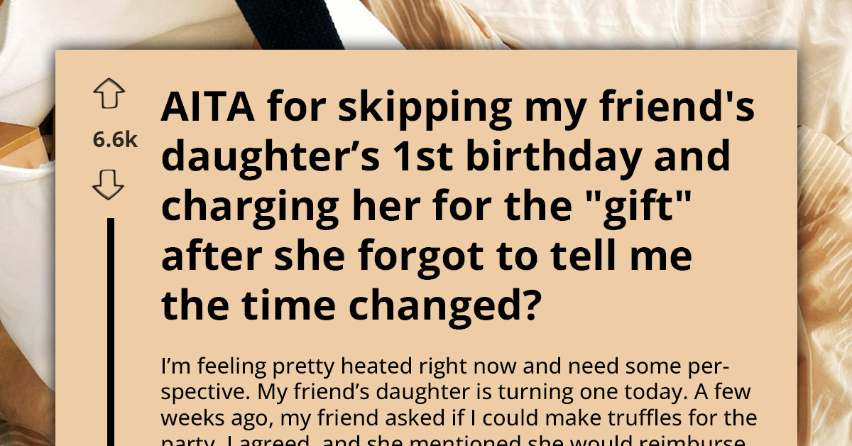 Friend Changes Birthday Time Without Telling Baker And Ruins Her Entire Morning