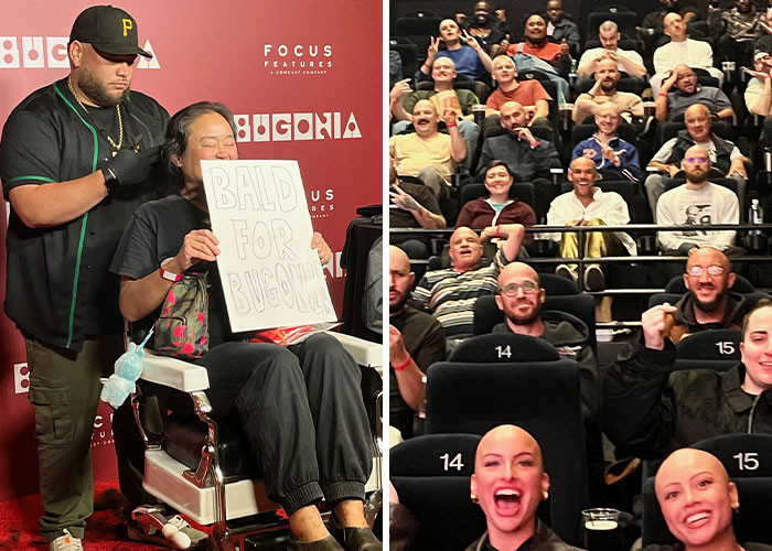 20. A full Bugonia-inspired look would definitely make everyone stare