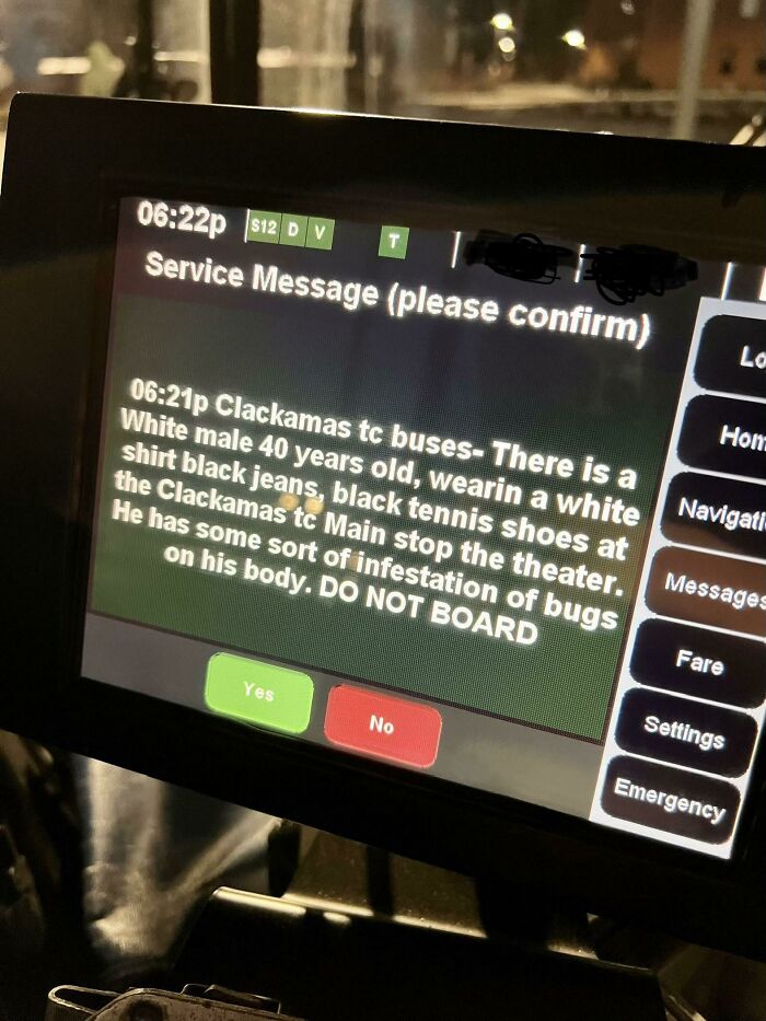 43. My Friend Is A Bus Driver In Portland, OR, And Sent Me This