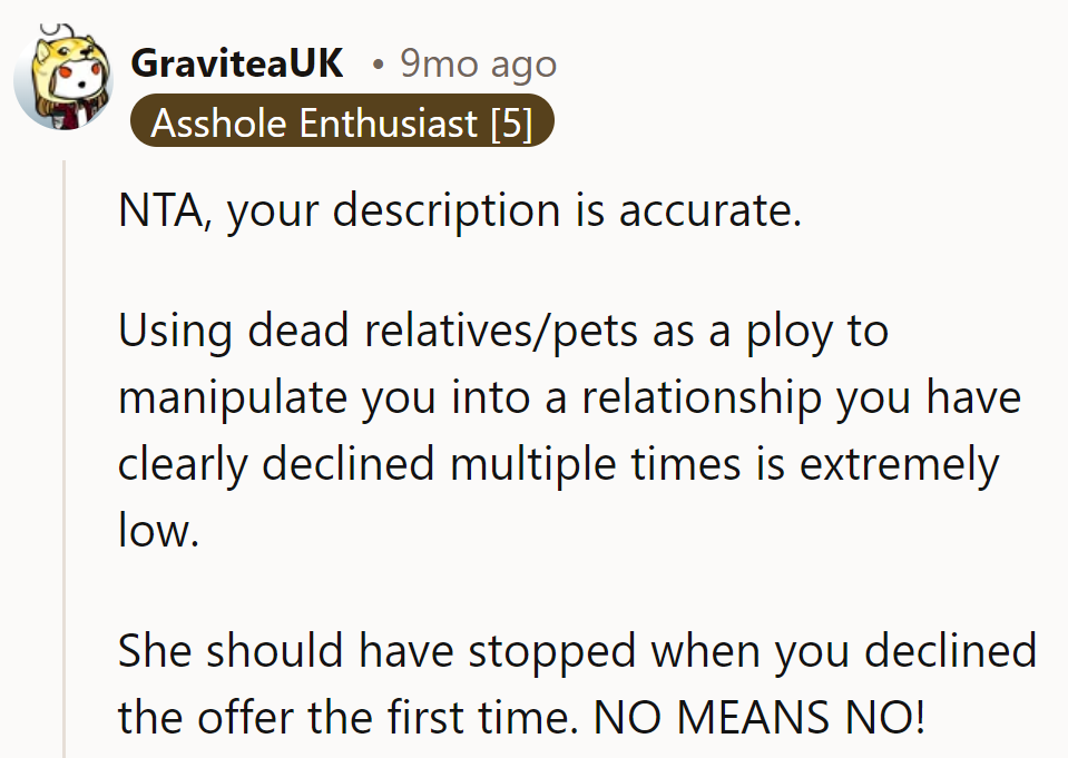 Sounds like she's using more than just nine lives to push her agenda. Definitely not purr-suasive.