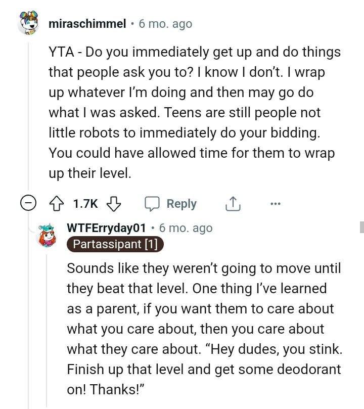 Teens are still little people, not little robots