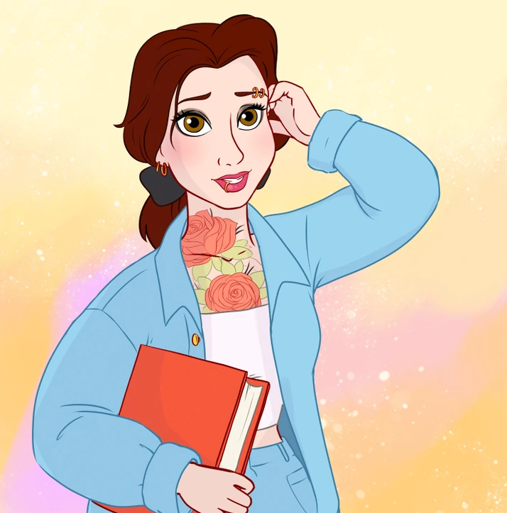 2. Belle would elevate the magic of the enchanted rose to new heights.