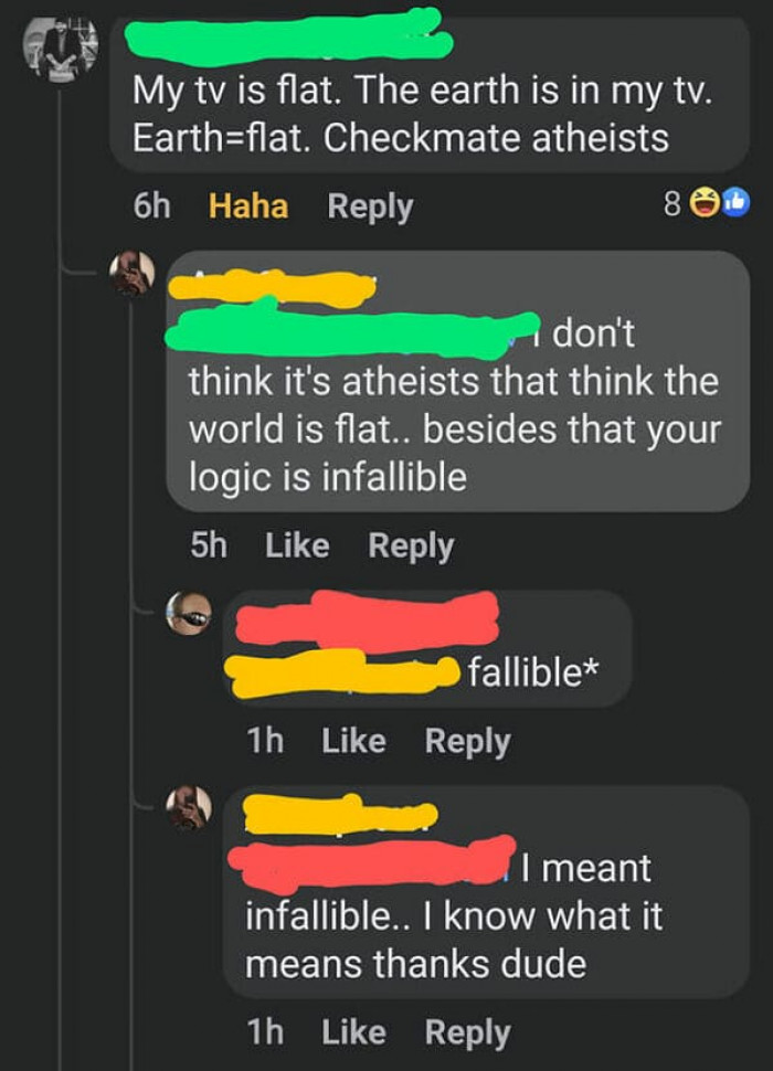 16. TV, Earth, and atheists