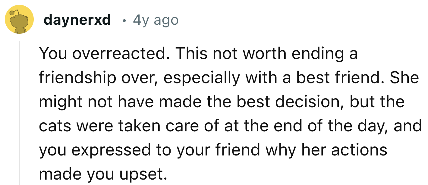 Not Worth Ending a Relationship