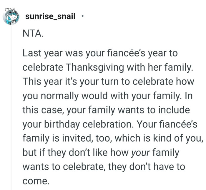 It's the OP's turn to celebrate