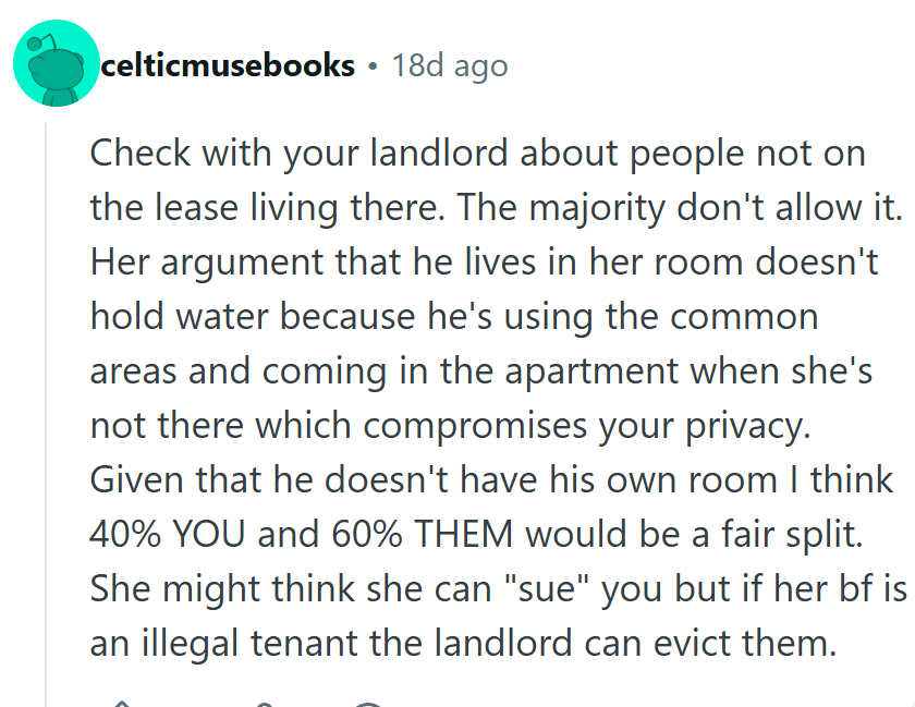 Check with the Landlord