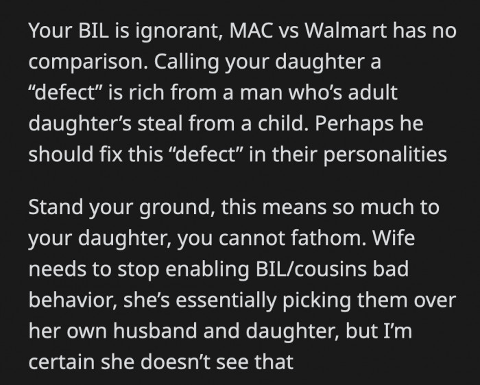 It was bold of Sammy to say that Zoey has a defect for using expensive makeup when his daughters steal the said makeup and use it as well.