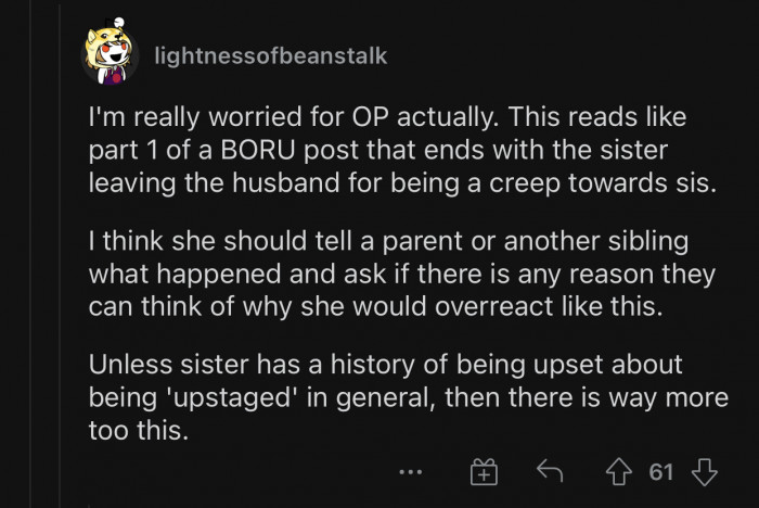 This situation has the potential to escalate, and OP should be worried.