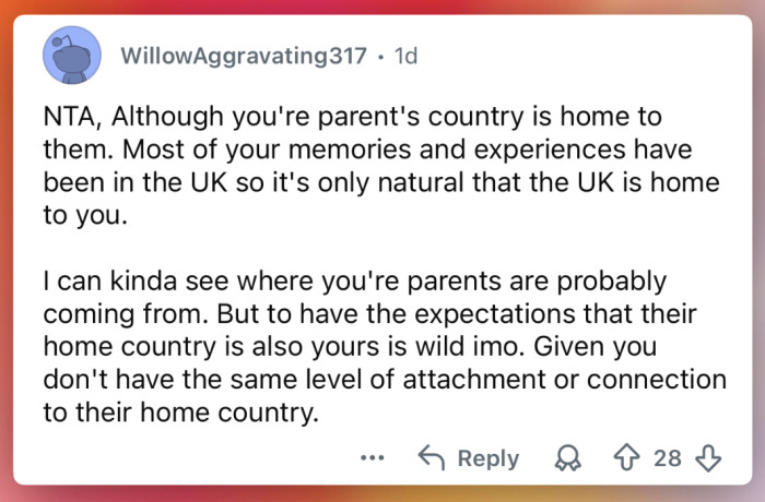 It’s their home, not yours.