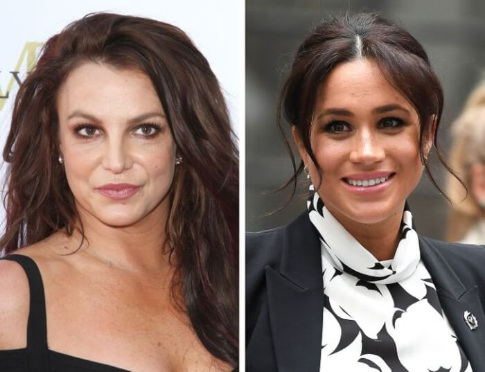 2. Britney Spears and Meghan Markle were both born in 1981