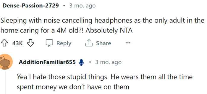 He has no right to be angry. And if his family is supporting him, they are idiots too.