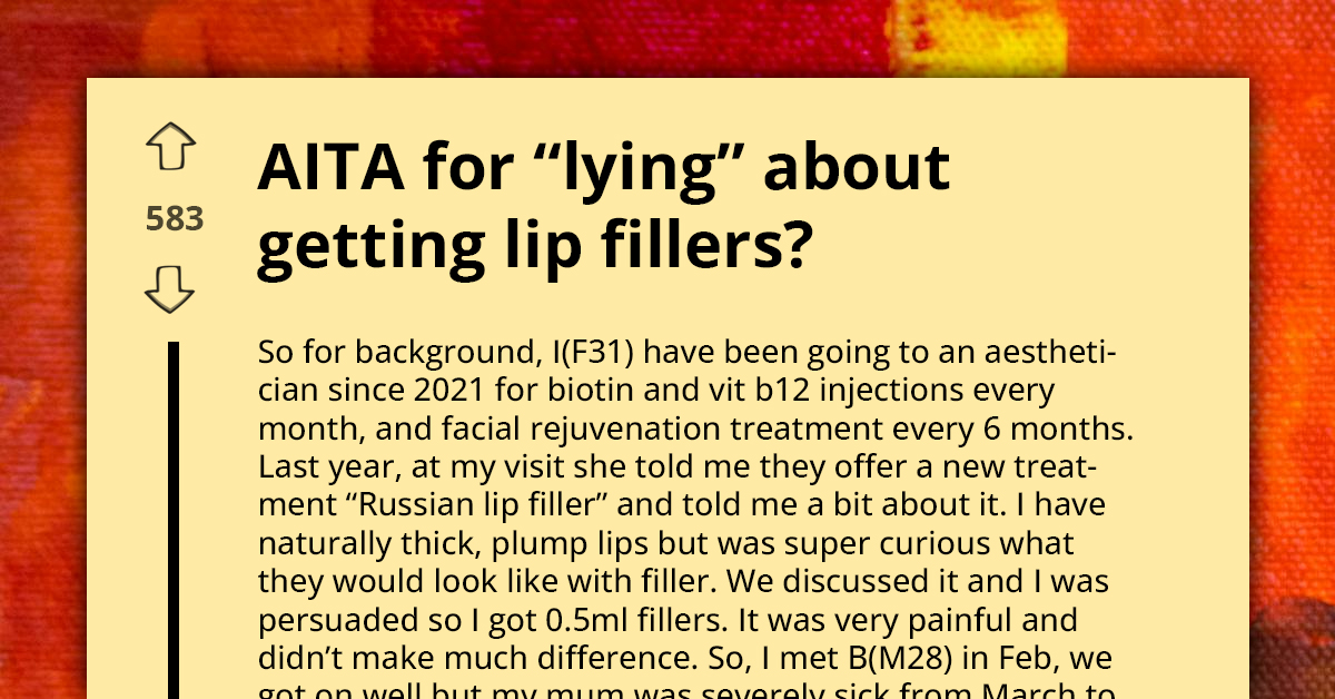 Fresh Relationship Goes Sour As Man Feels He Can't Trust Girlfriend Because She Lied About Getting Lip Fillers