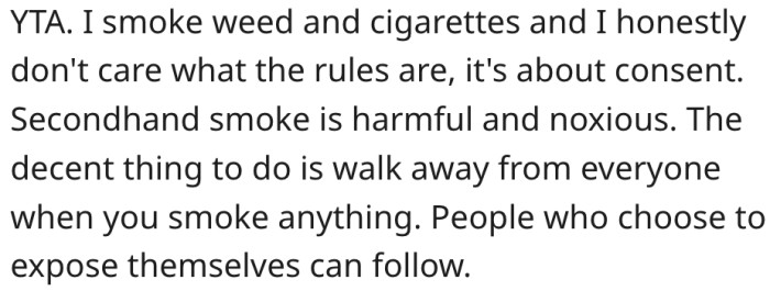 4. She should have walked away.