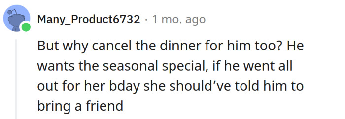 He could have still gone.