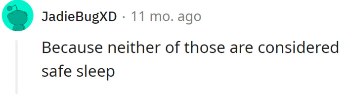 But another one disagreed