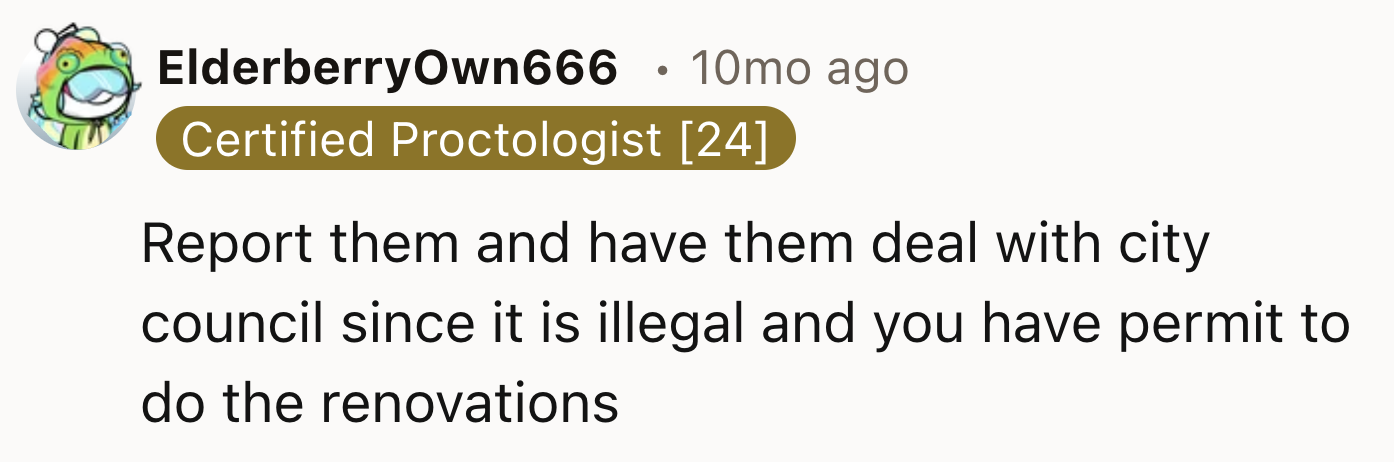 Have them deal with the city council