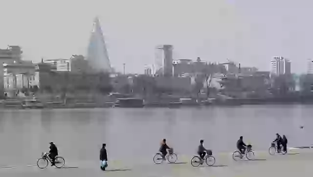 “Most peculiar wake-up call,” like a dystopian soundtrack, embodies North Korean oppression.