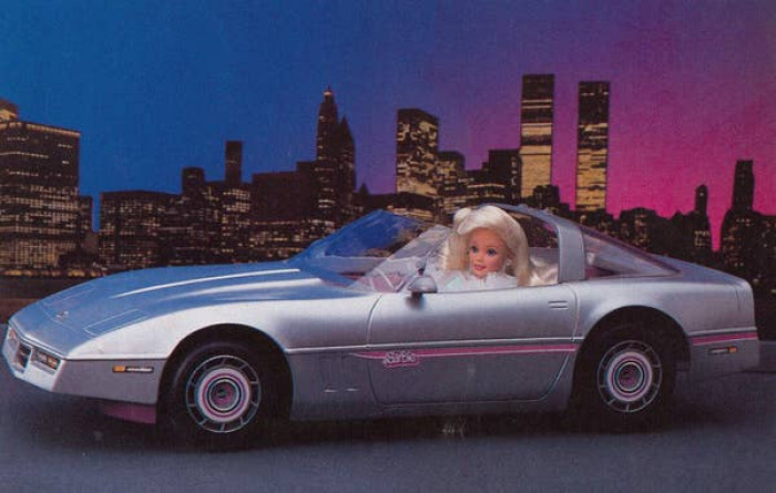 5. Everyone, including you, wanted the silver Corvette Barbie.