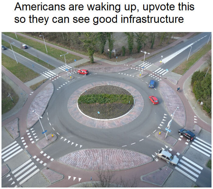 6. A satisfying-looking roundabout