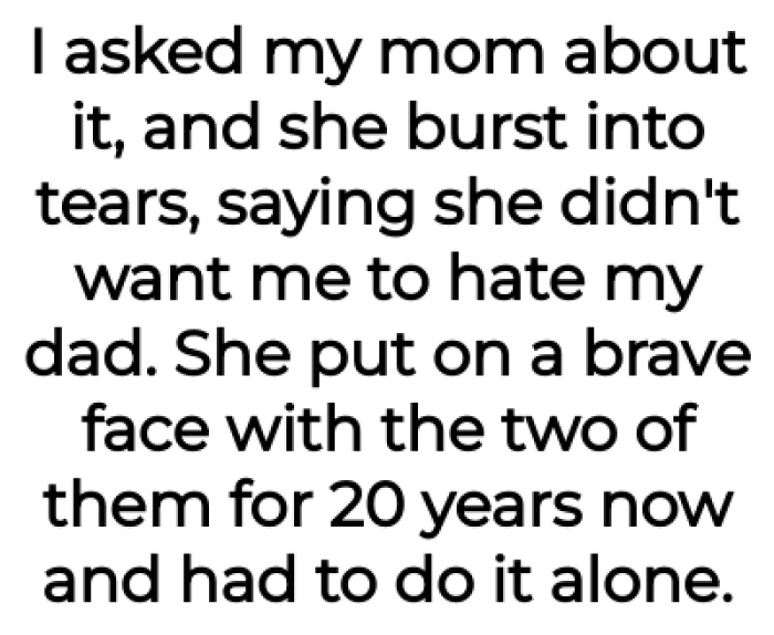 A mother consumed by grief