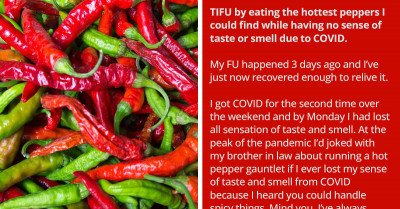Man Binge Eats The Hottest Peppers He Could Find Due To Covid, Immediately Regrets It When Things Took A Downward Turn And Became A Disaster