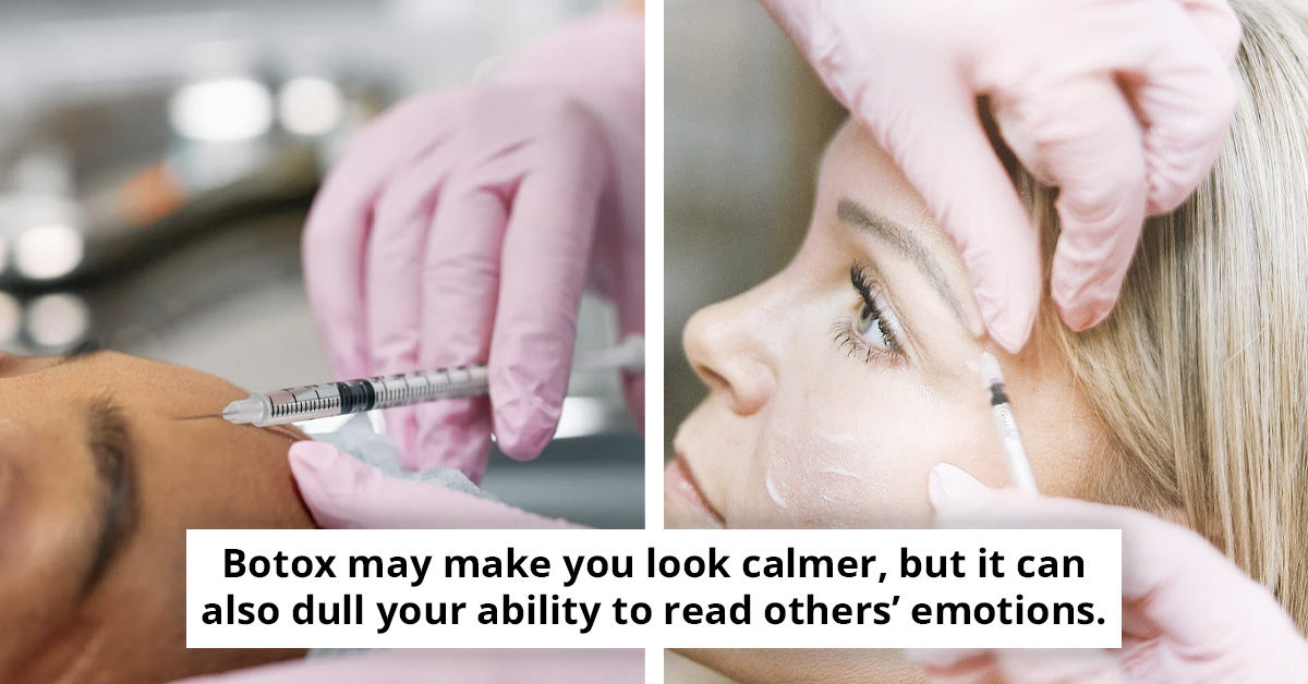New Research Hints Botox Might Be Affecting More Than Your Looks