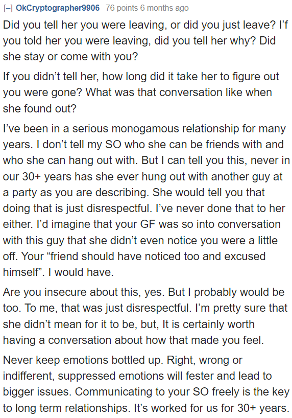 Anyone in OP's shoes would get jealous.