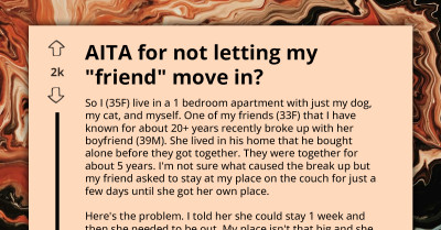 Redditor's Friend Starts Screaming and Freaking Out After She Told Her It's Time to Leave Her Home