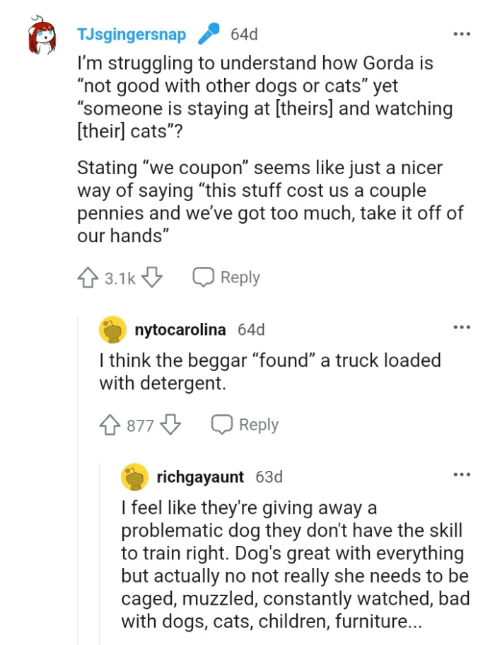 A truckload of detergent