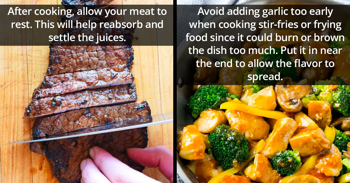 43 Fundamental Tips Of Cooking To Level Up Your Skills In The Kitchen