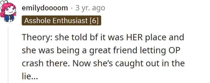 Another one theorized: