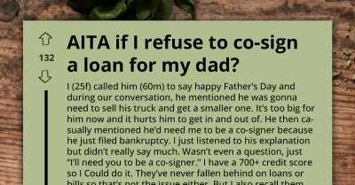 Young Woman Takes On 38K Loan For Family, Dad Wants Her To Co-Sign Another