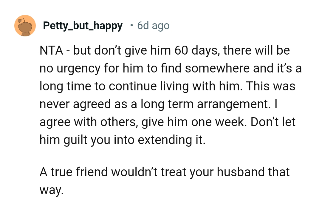 The OP should be guilted into it