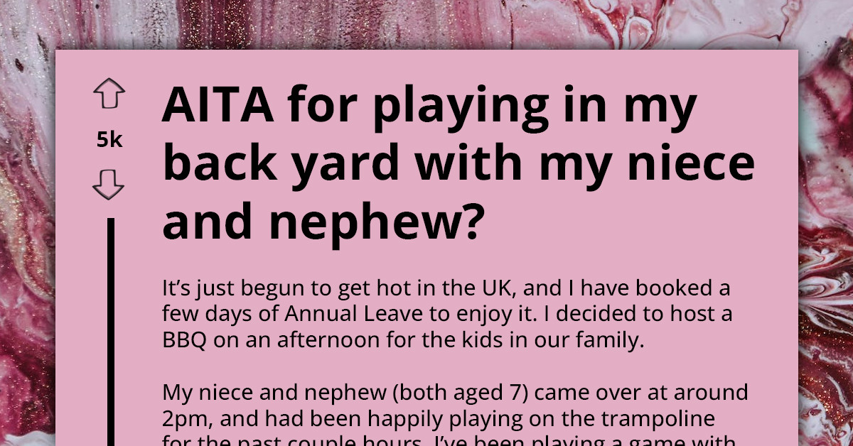 Redditor Embraces Daytime Fun With Niblings, Much To The Disgust Of Frustrated Neighbor Who Just Can’t Stand Screaming Kids