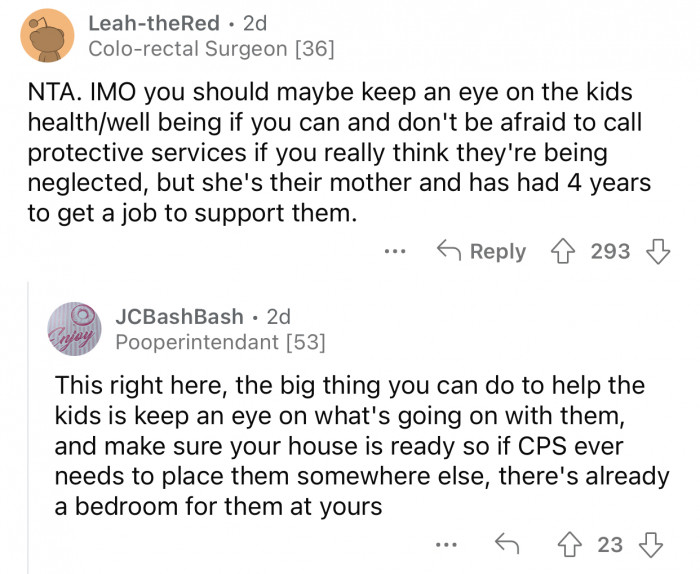 Op should keep a close eye on his nieces and their well-being.