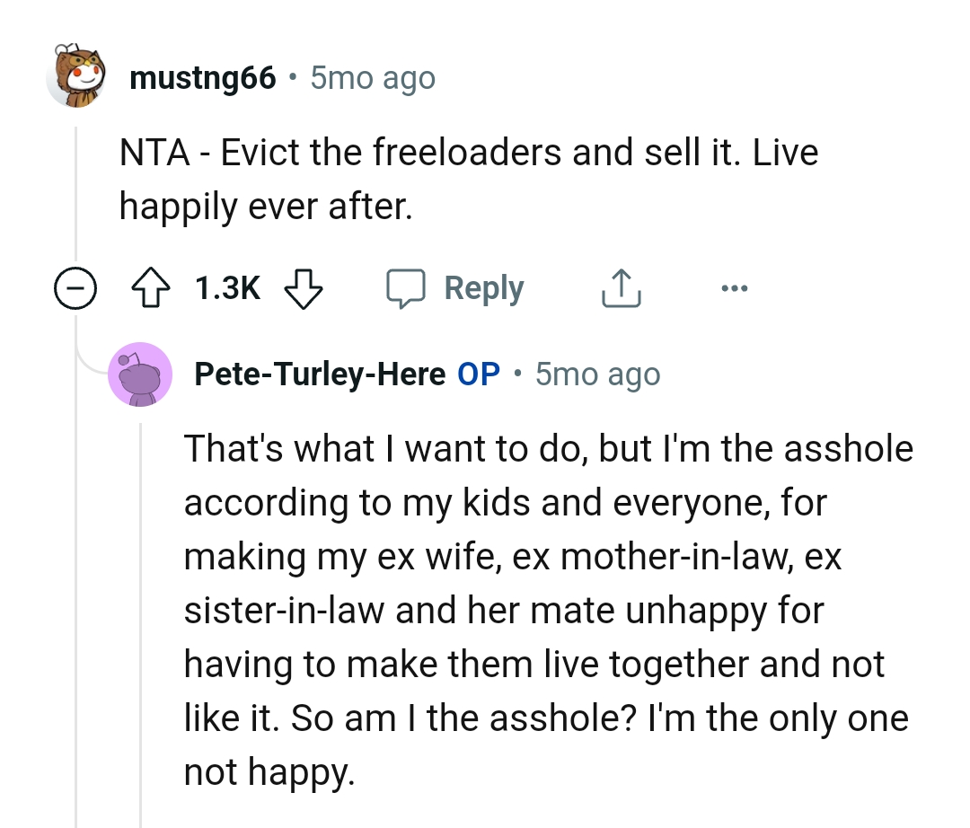 According to the OP's kids, he's the AH