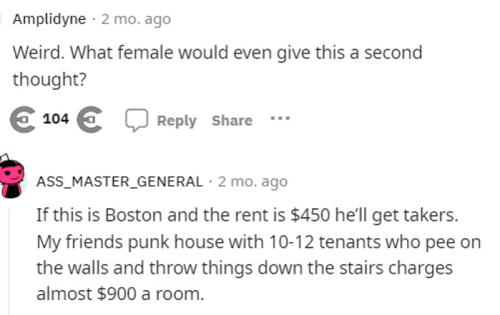 It seems that some people do think he might receive offers simply because of how cheap the rent is.