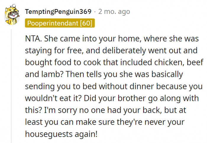 15. They, or at least SIL, should be on the blacklist for guests