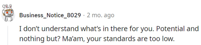 Chasing potential is like paying top dollar for an unfinished painting.